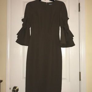 Olive Green Dress - Antonio Melani